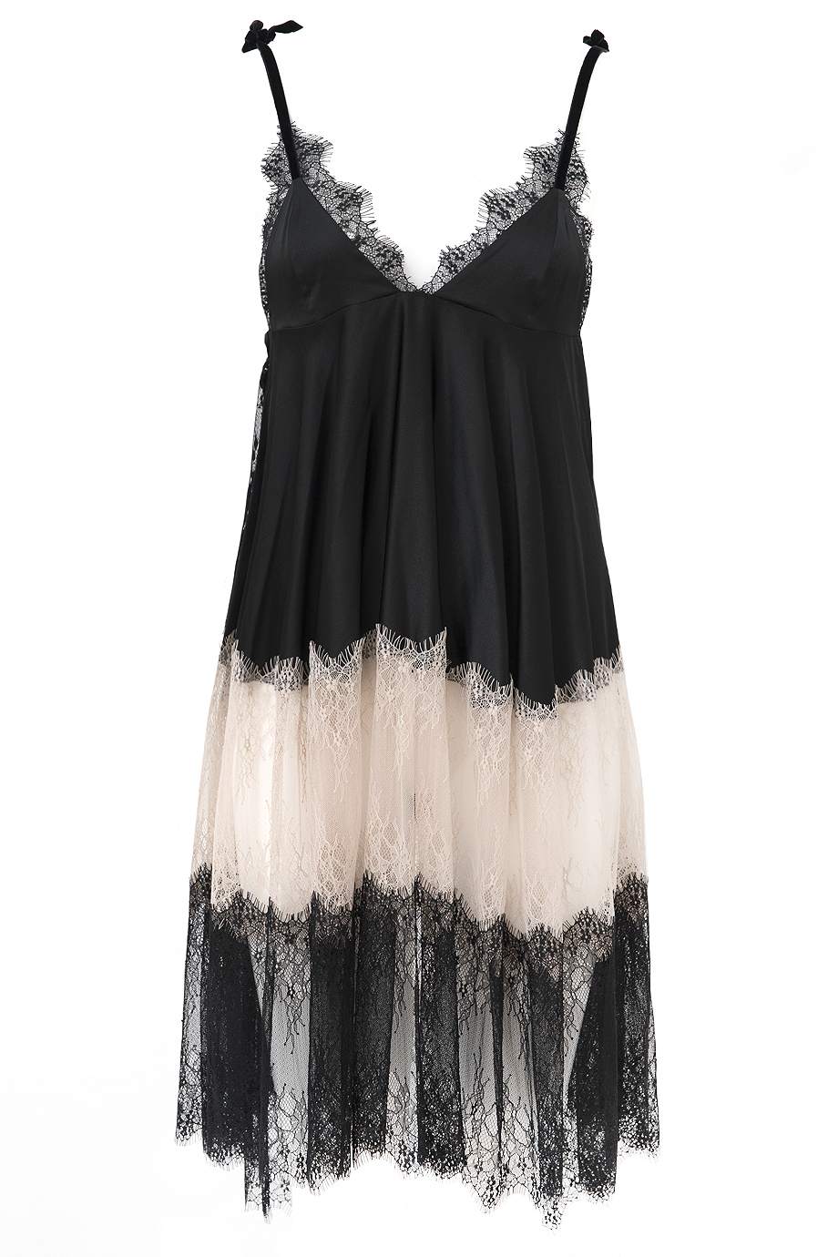 AMORALLE, ALLURING SLIP, LACE DRESS - Variabilinascoste